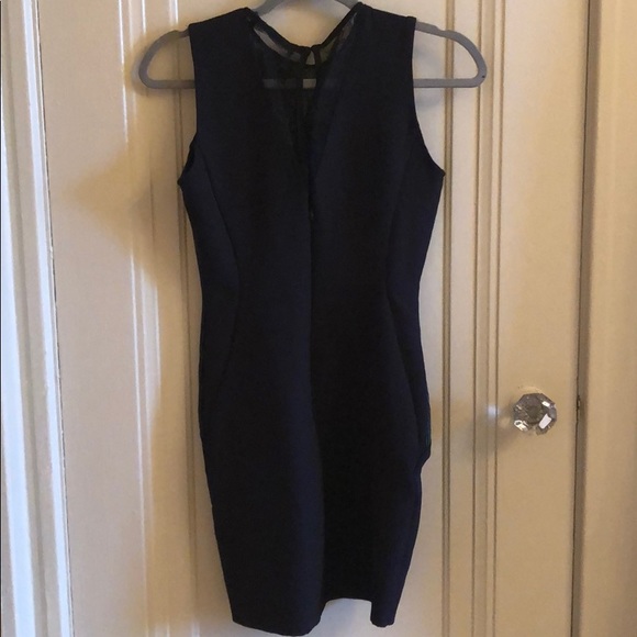 ZARA BLACK CLASSY BODYCON DRESS - Picture 5 of 5